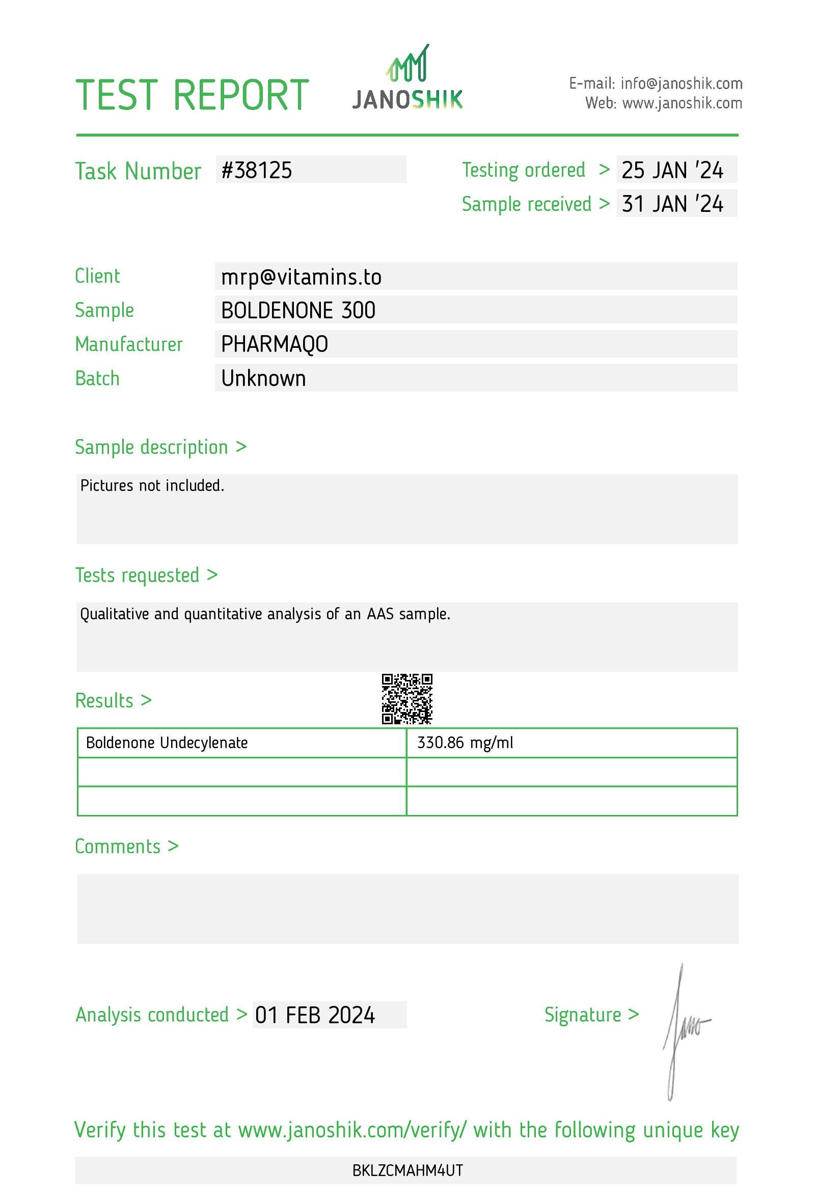 PharmaQO Boldenone 300 - Image 2