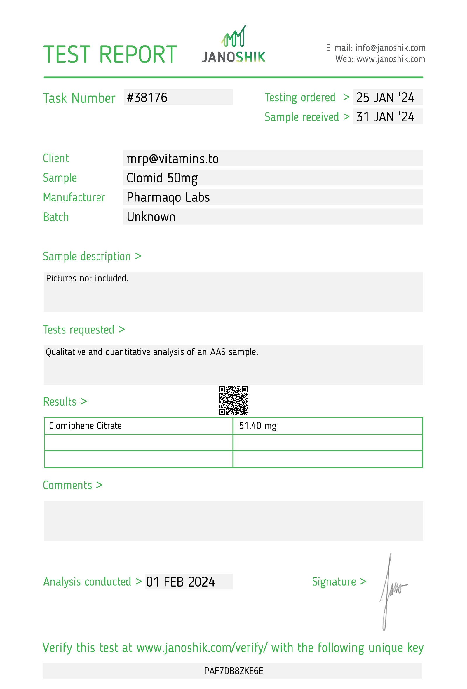 PharmaQO Clomid - Image 2