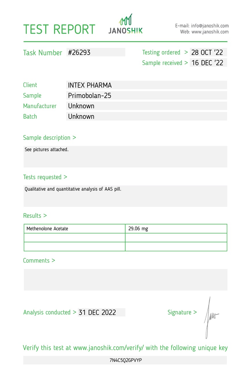 Intex Primobolan - Image 2