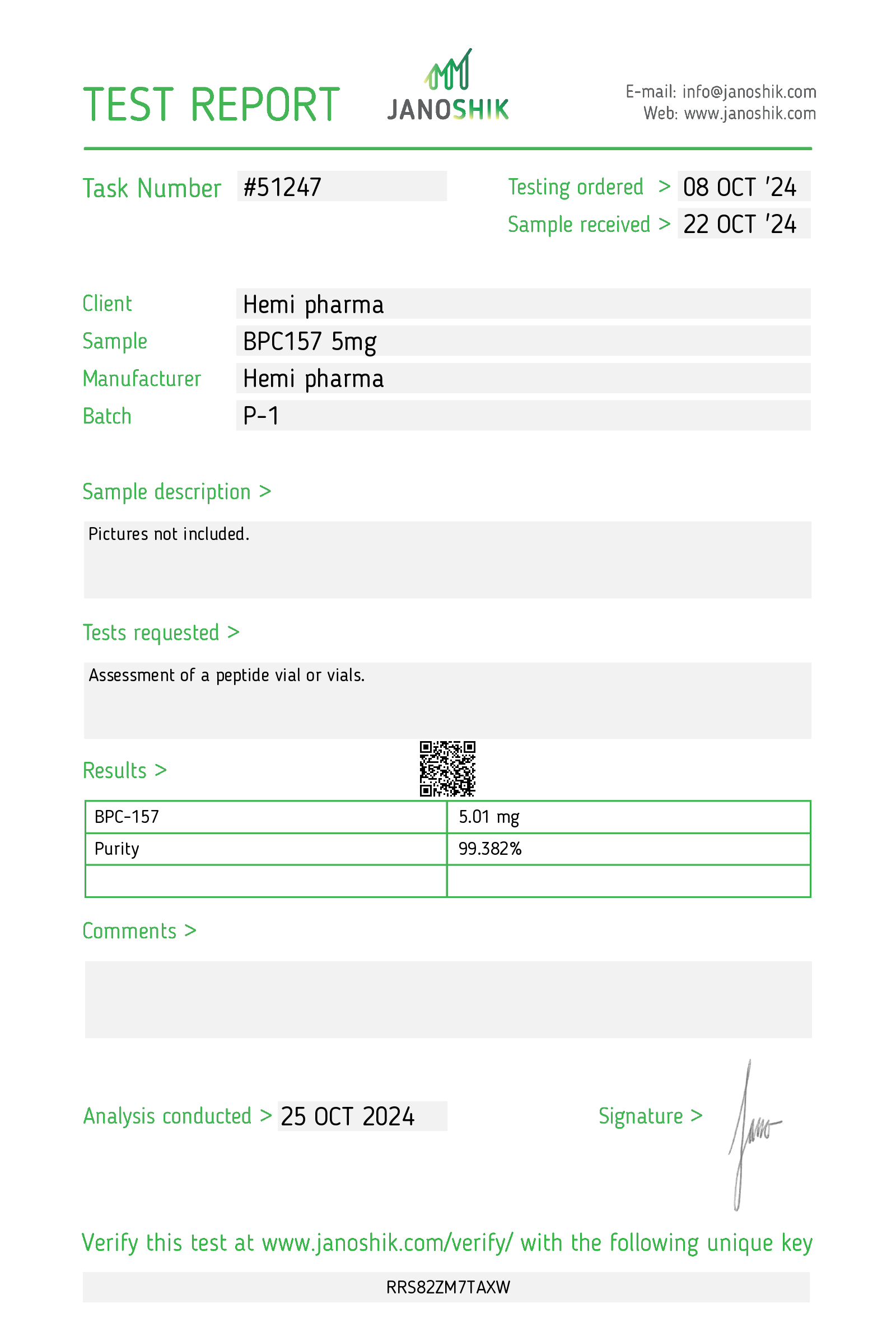 Hemi Pharma BPC-157 - Image 2